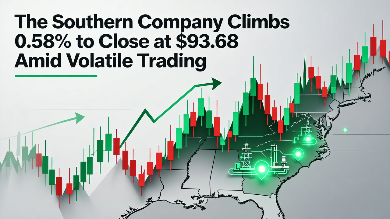 The Southern Company Climbs 0.58% to Close at $93.68 Amid Volatile Trading
