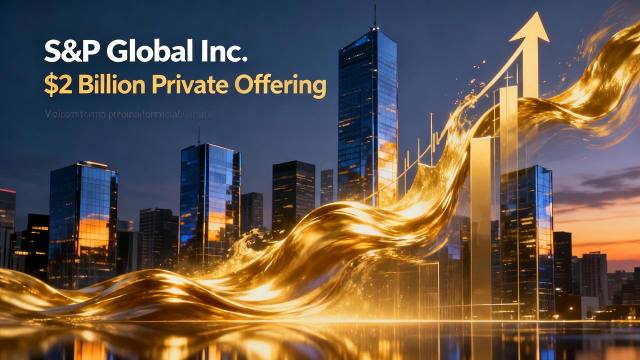 S&P Global Inc. Soars 3.54% to Close at $417.41 Amid $2 Billion Private Offering Announcement