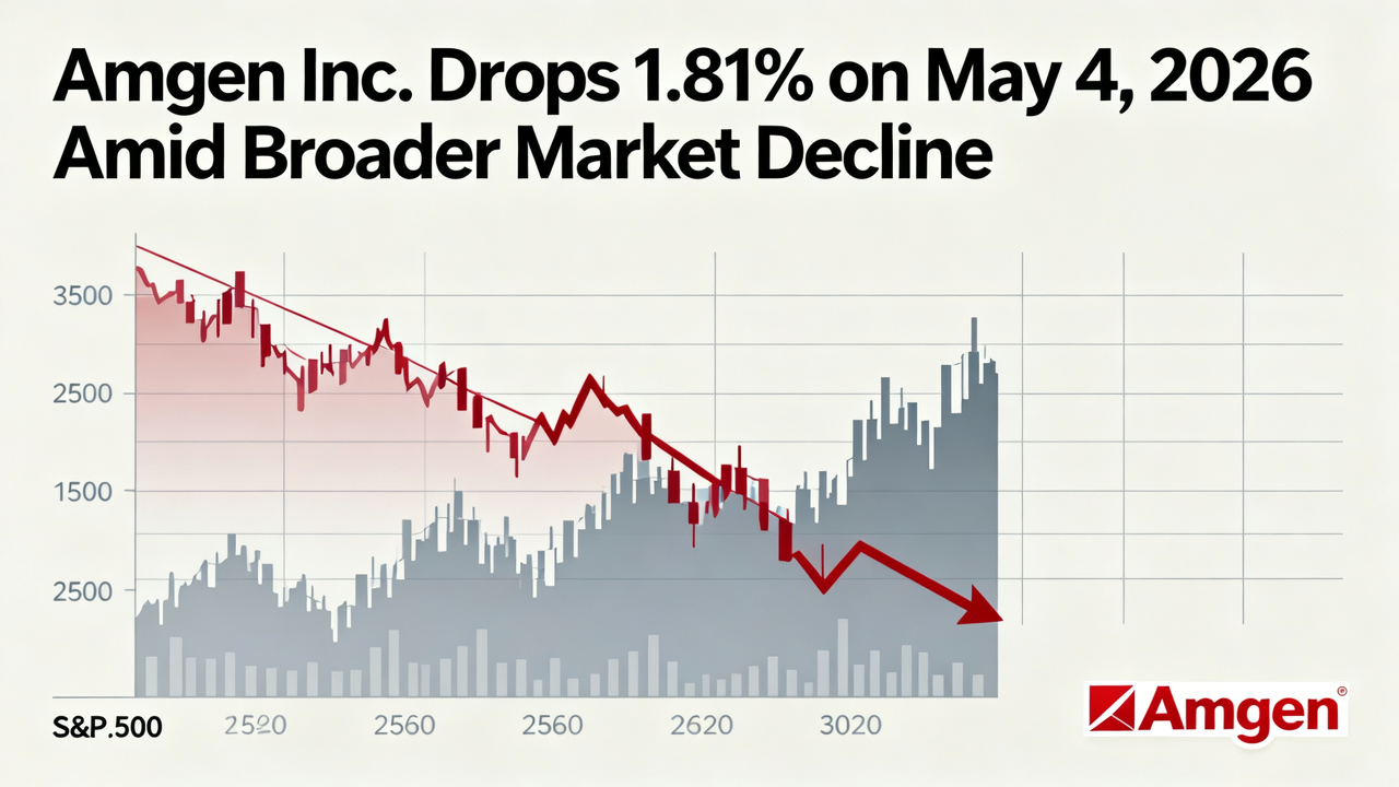 Amgen Inc. Drops 1.81% on May 4, 2026 Amid Broader Market Decline