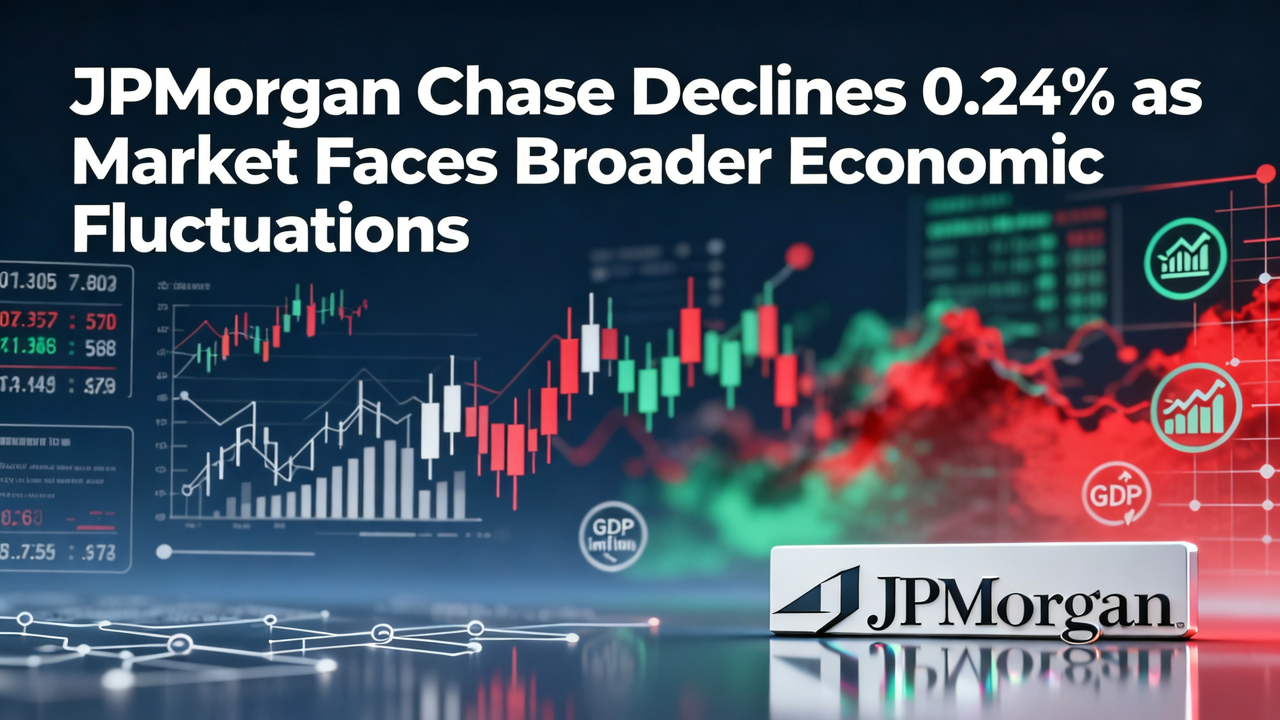 JPMorgan Chase Declines 0.24% as Market Faces Broader Economic Fluctuations
