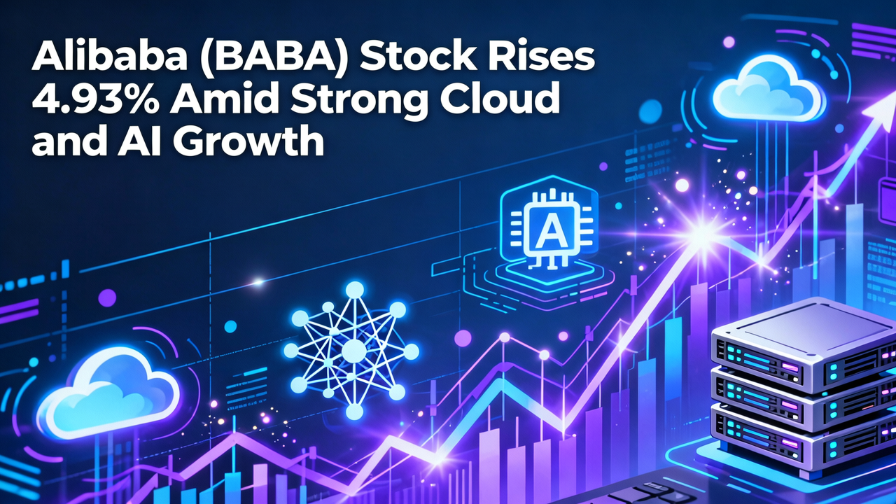 Alibaba (BABA) Stock Rises 4.93% Amid Strong Cloud and AI Growth