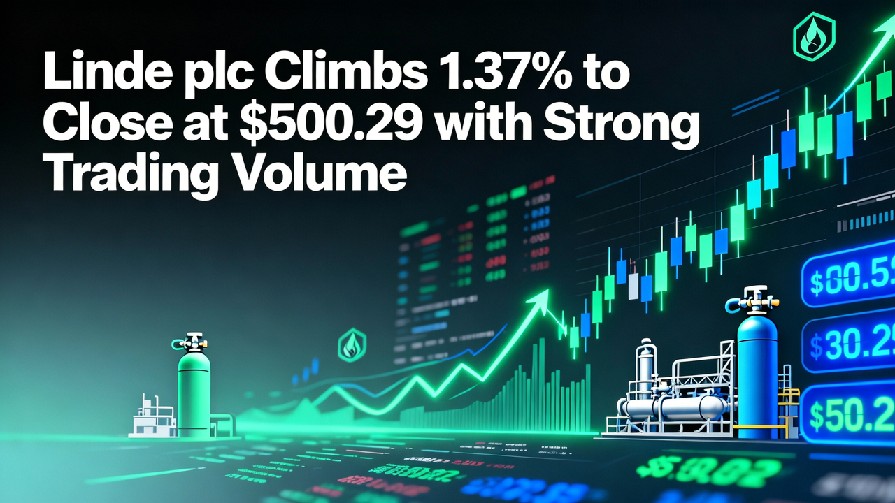 Linde plc Climbs 1.37% to Close at $500.29 with Strong Trading Volume