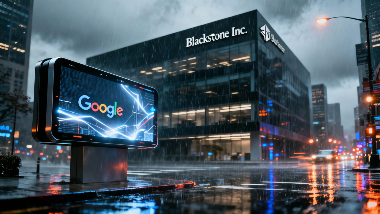 Blackstone Inc. Shares Drop 2.38% Amid Market Volatility and New Google Partnership
