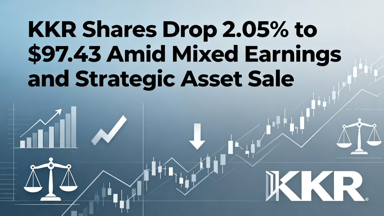 KKR Shares Drop 2.05% to $97.43 Amid Mixed Earnings and Strategic Asset Sale