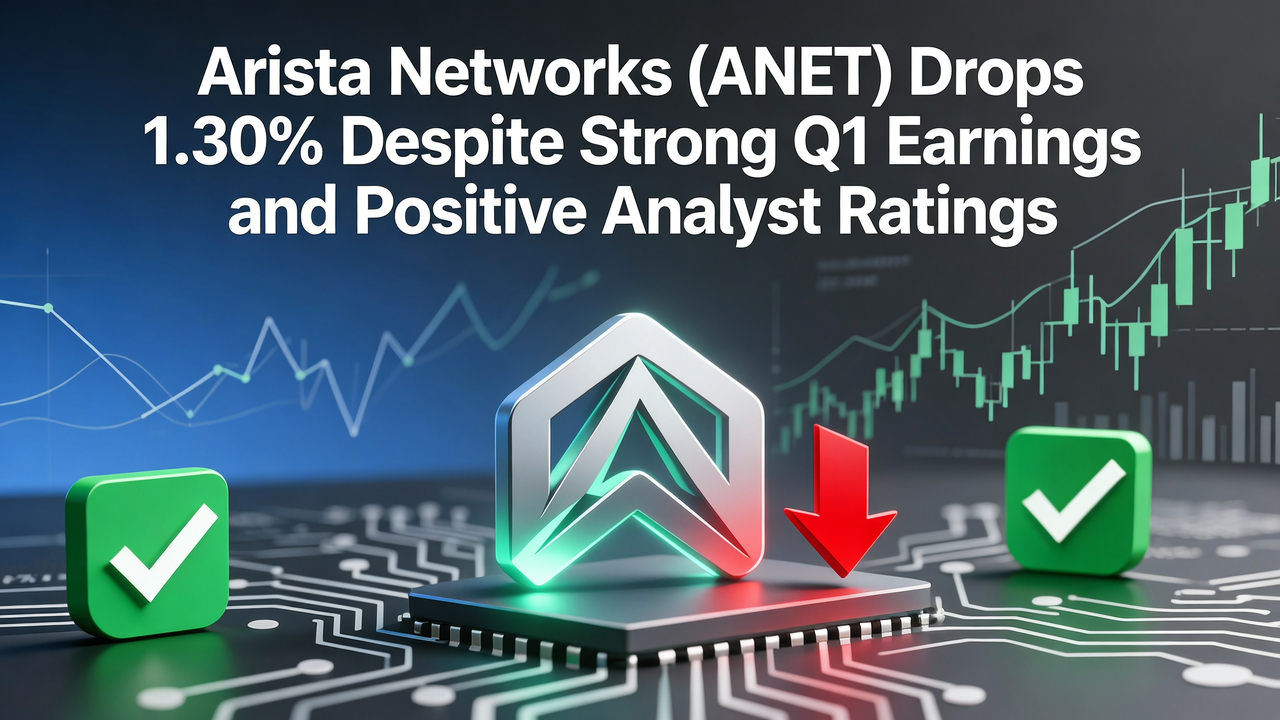 Arista Networks (ANET) Drops 1.30% Despite Strong Q1 Earnings and Positive Analyst Ratings