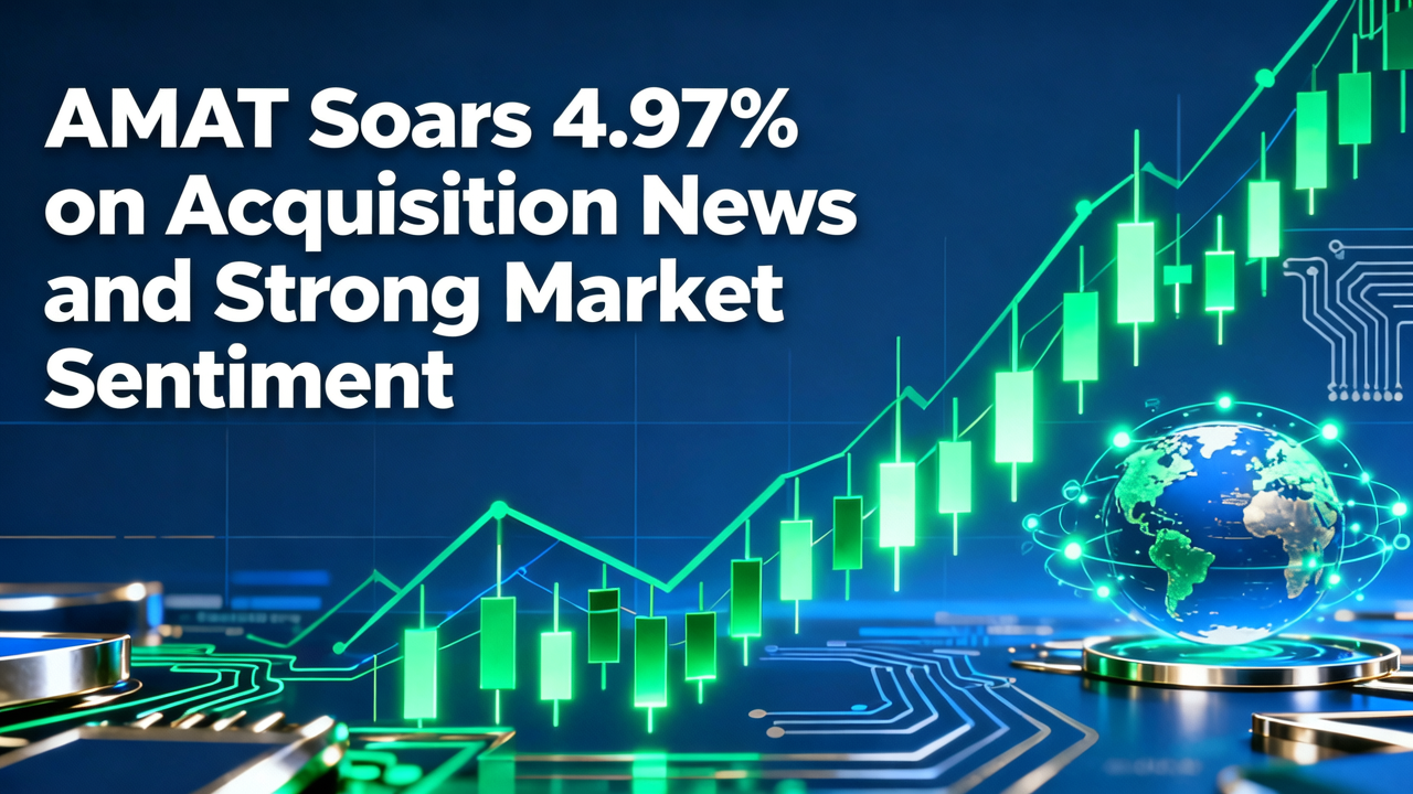 AMAT Soars 4.97% on Acquisition News and Strong Market Sentiment