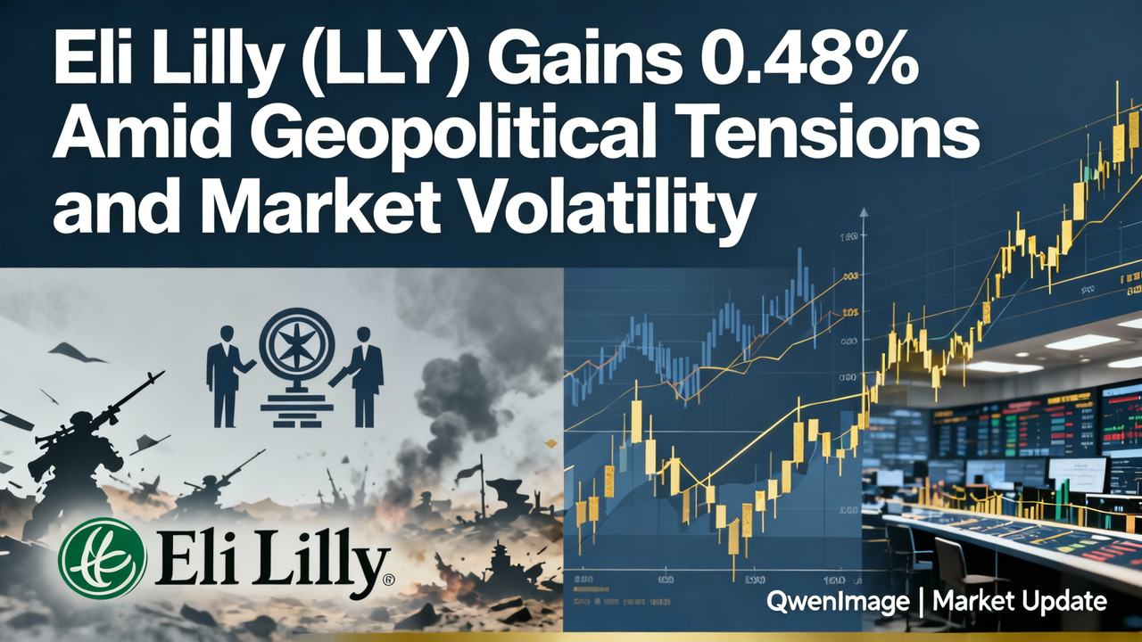 Eli Lilly (LLY) Gains 0.48% Amid Geopolitical Tensions and Market Volatility