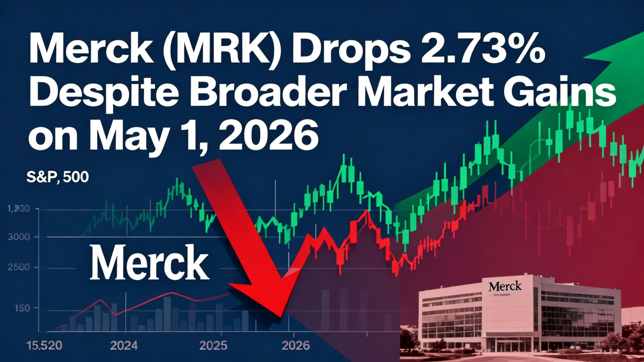 Merck (MRK) Drops 2.73% Despite Broader Market Gains on May 1, 2026