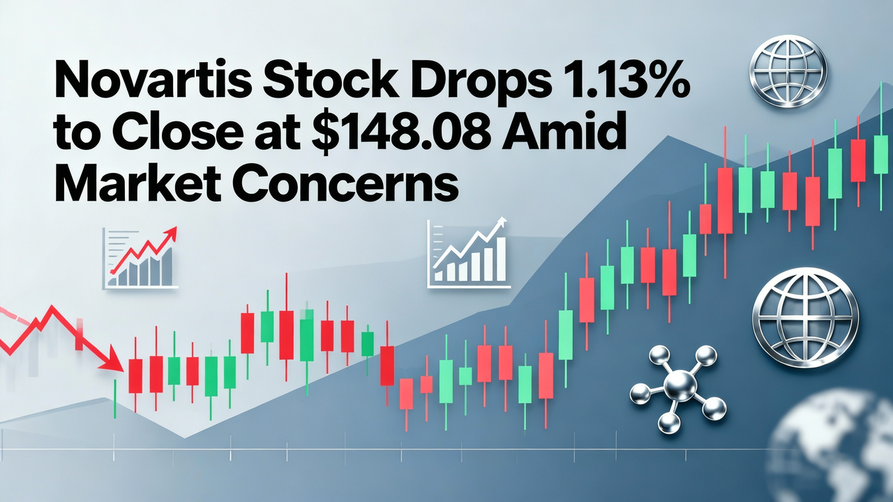 Novartis Stock Drops 1.13% to Close at $148.08 Amid Market Concerns