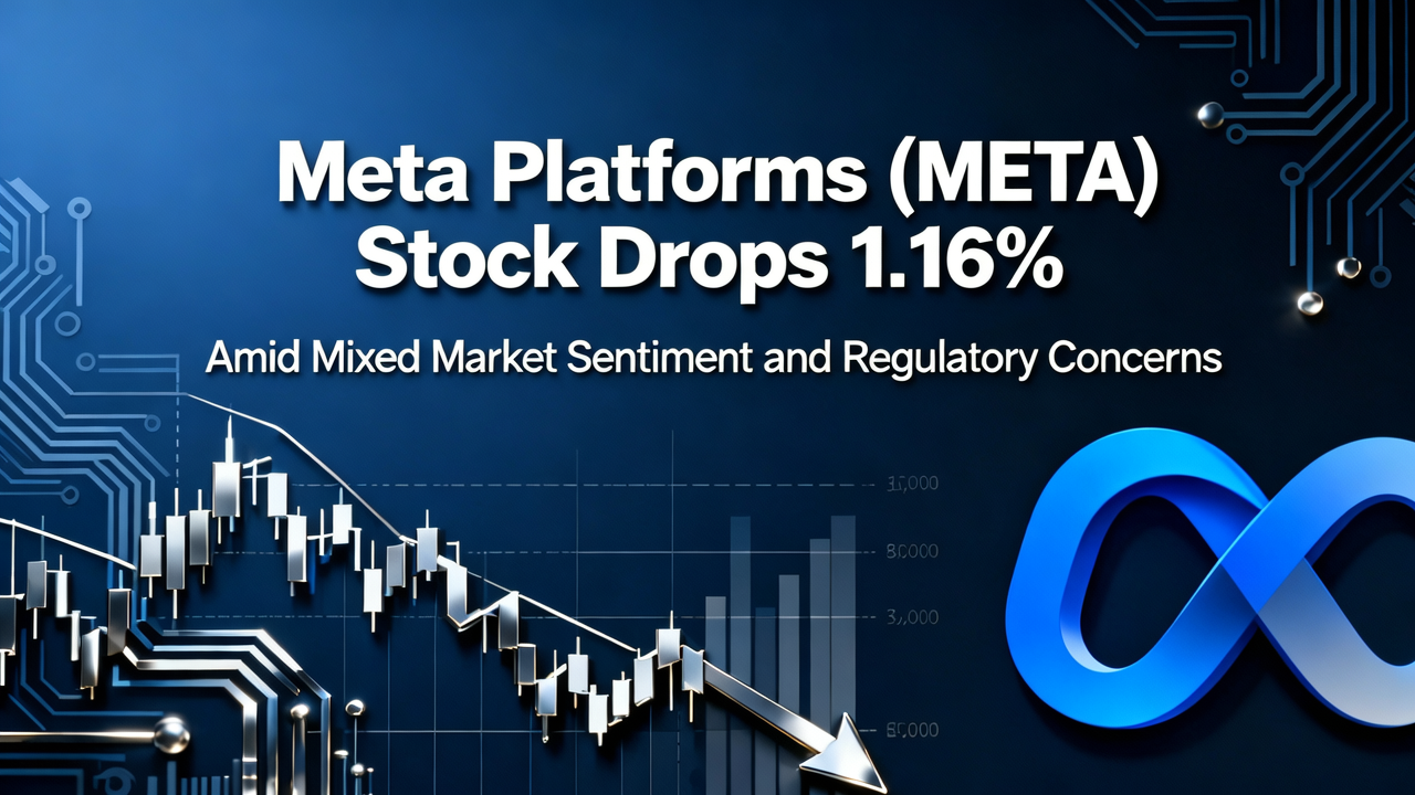 Meta Platforms (META) Stock Drops 1.16% Amid Mixed Market Sentiment and Regulatory Concerns