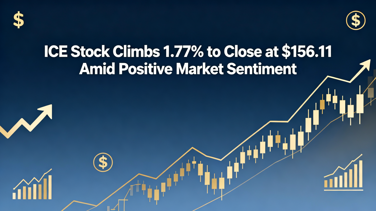 ICE Stock Climbs 1.77% to Close at $156.11 Amid Positive Market Sentiment