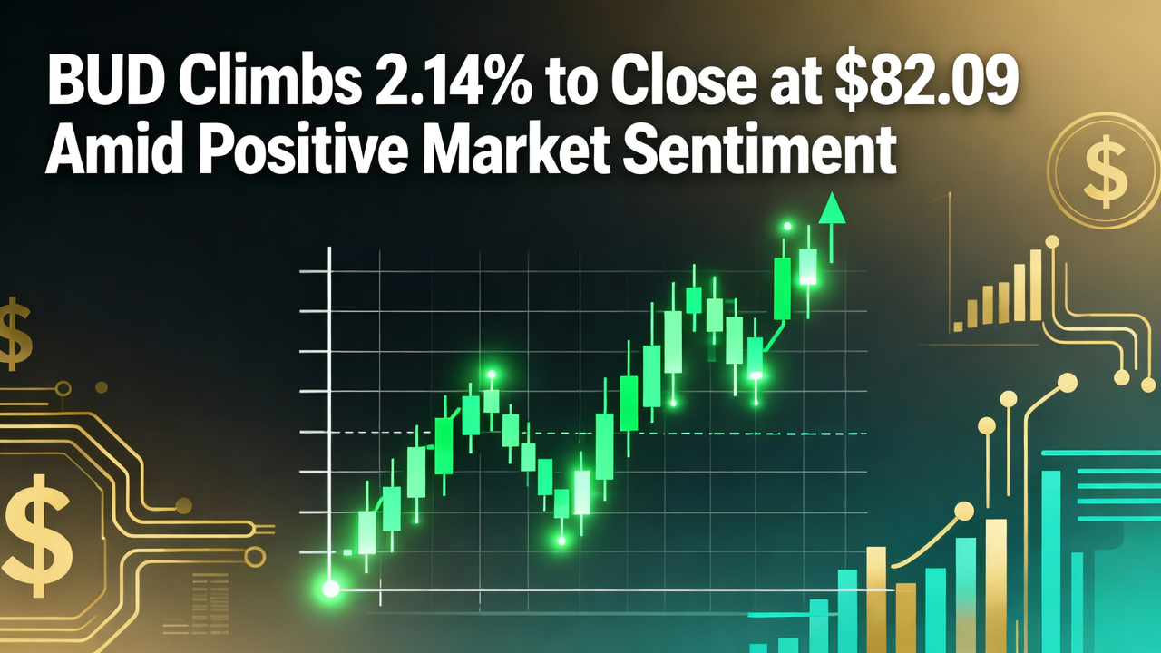 BUD Climbs 2.14% to Close at $82.09 Amid Positive Market Sentiment