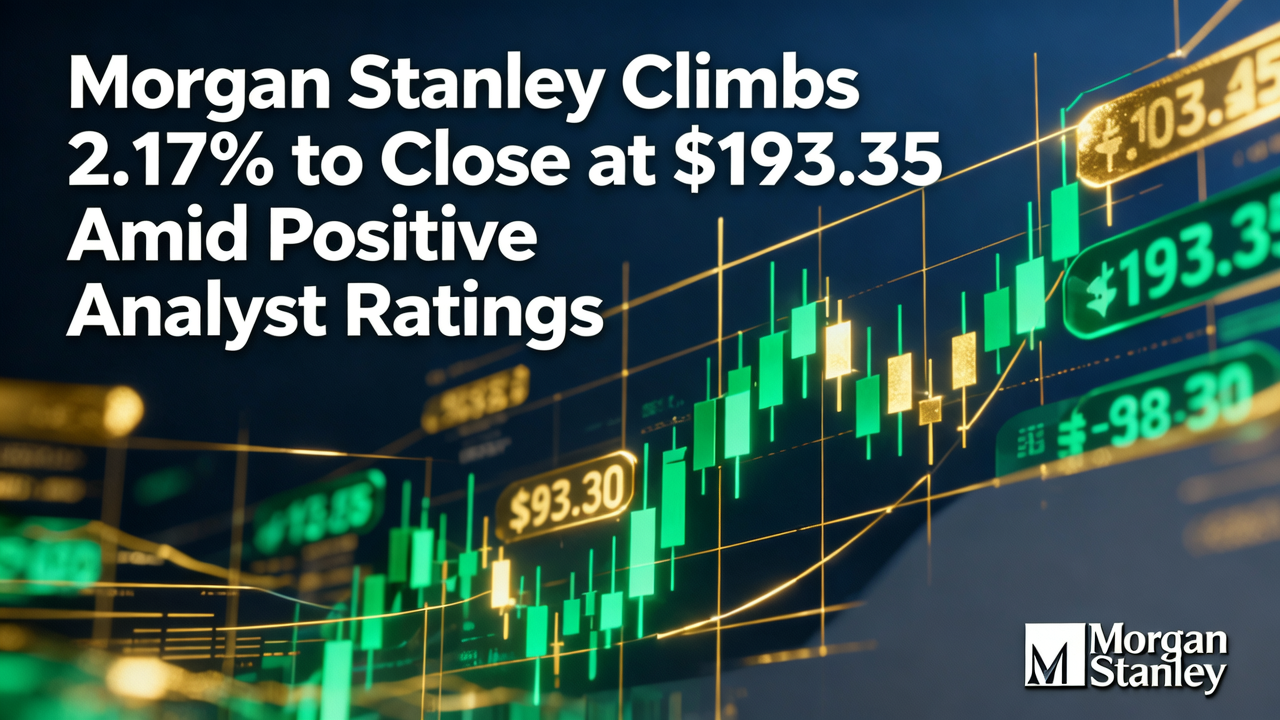 Morgan Stanley Climbs 2.17% to Close at $193.35 Amid Positive Analyst Ratings