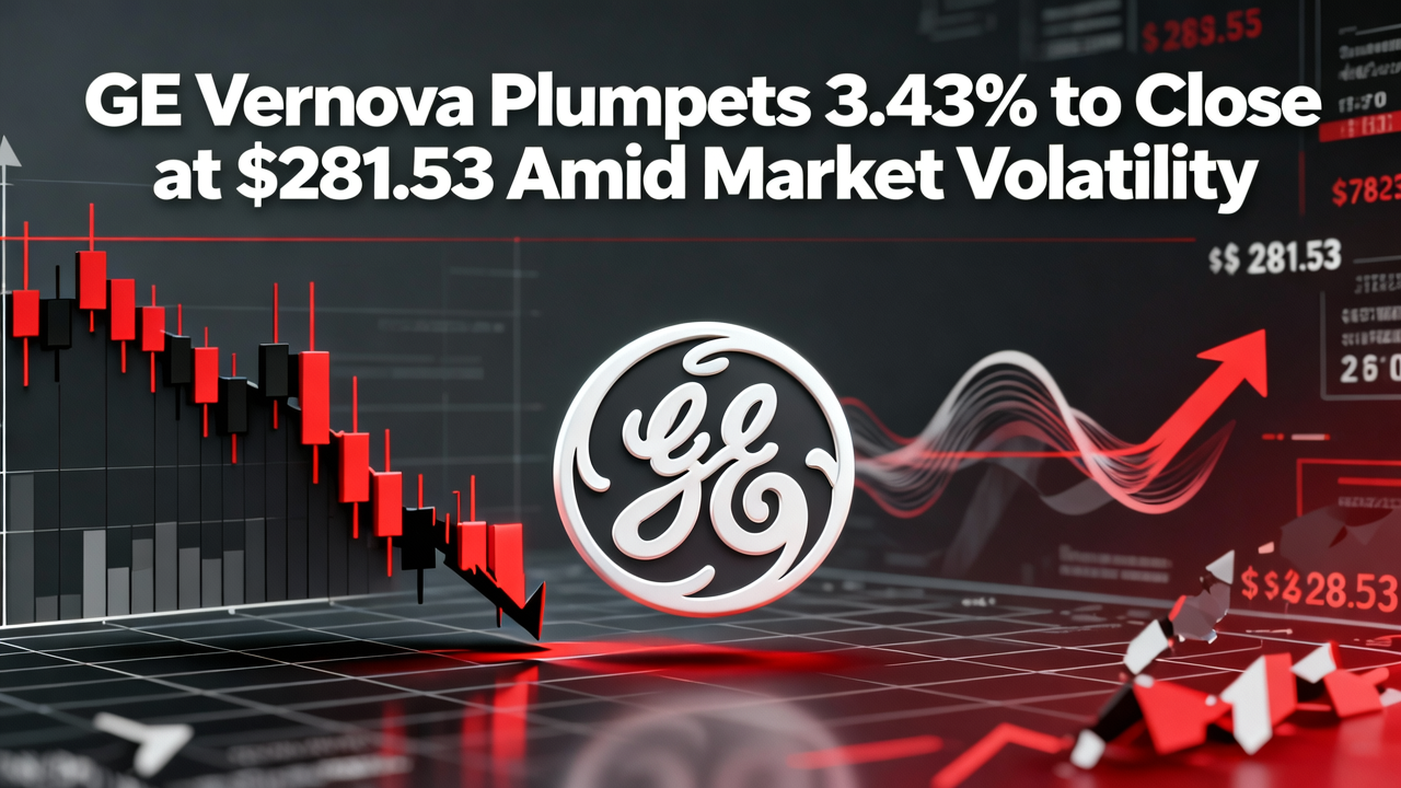 GE Vernova Plummets 3.43% to Close at $281.53 Amid Market Volatility