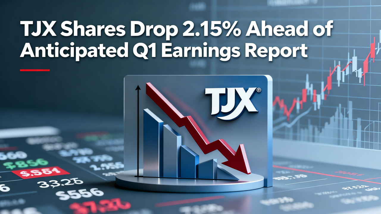 TJX Shares Drop 2.15% Ahead of Anticipated Q1 Earnings Report