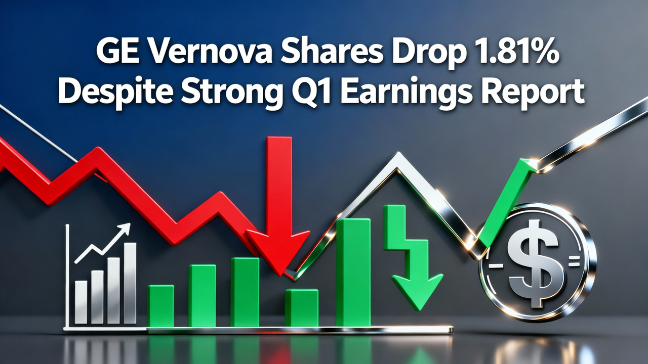 GE Vernova Shares Drop 1.81% Despite Strong Q1 Earnings Report