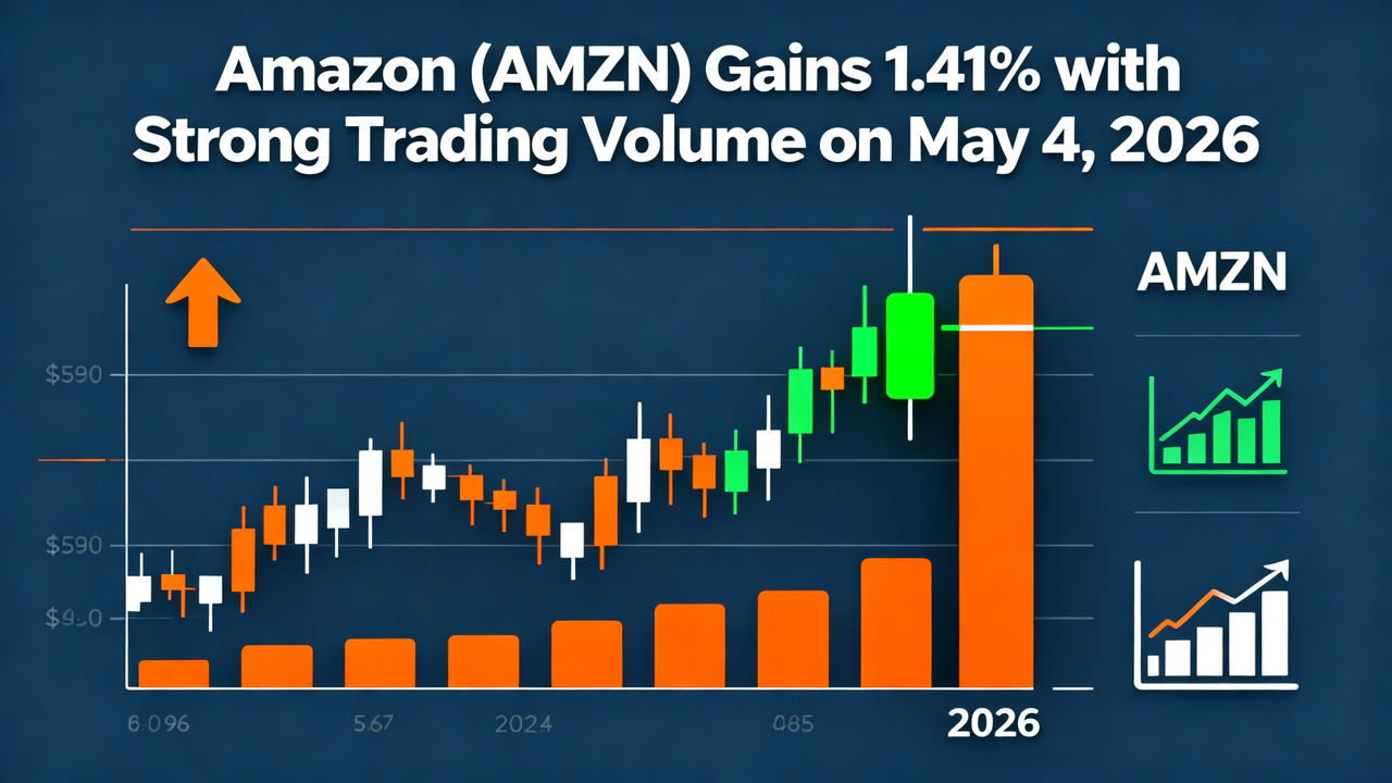 Amazon (AMZN) Gains 1.41% with Strong Trading Volume on May 4, 2026