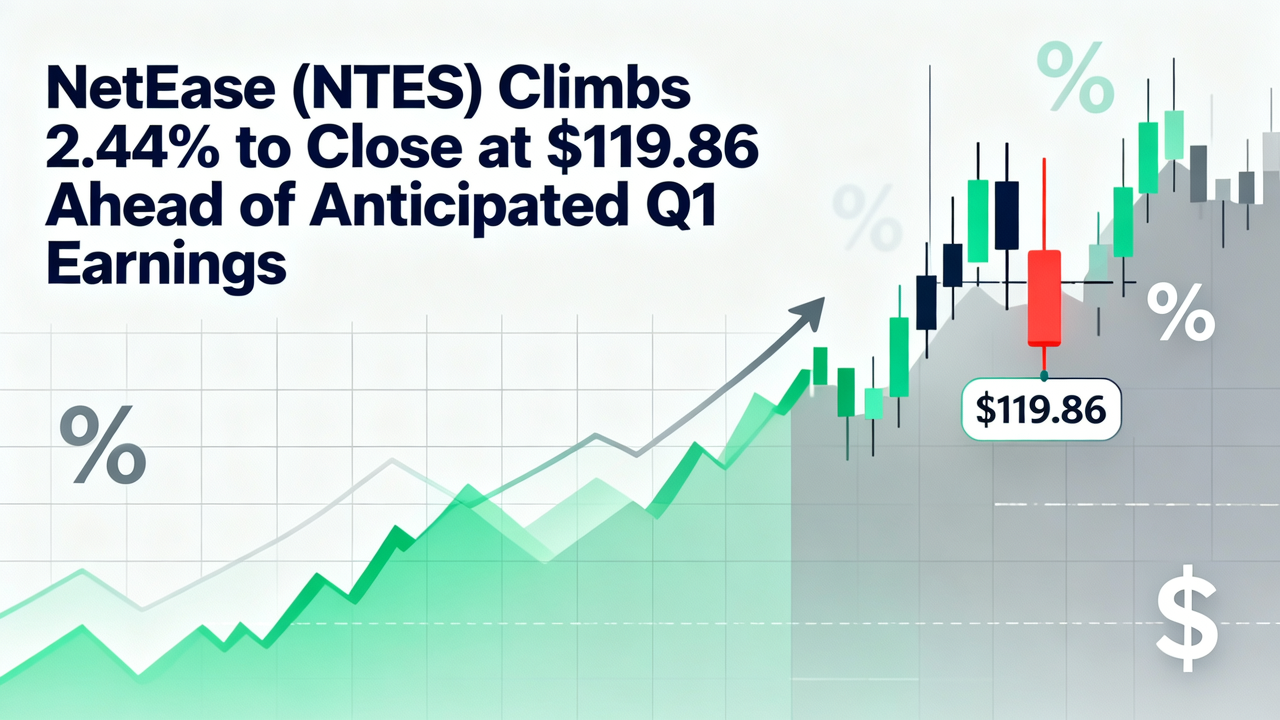 NetEase (NTES) Climbs 2.44% to Close at $119.86 Ahead of Anticipated Q1 Earnings