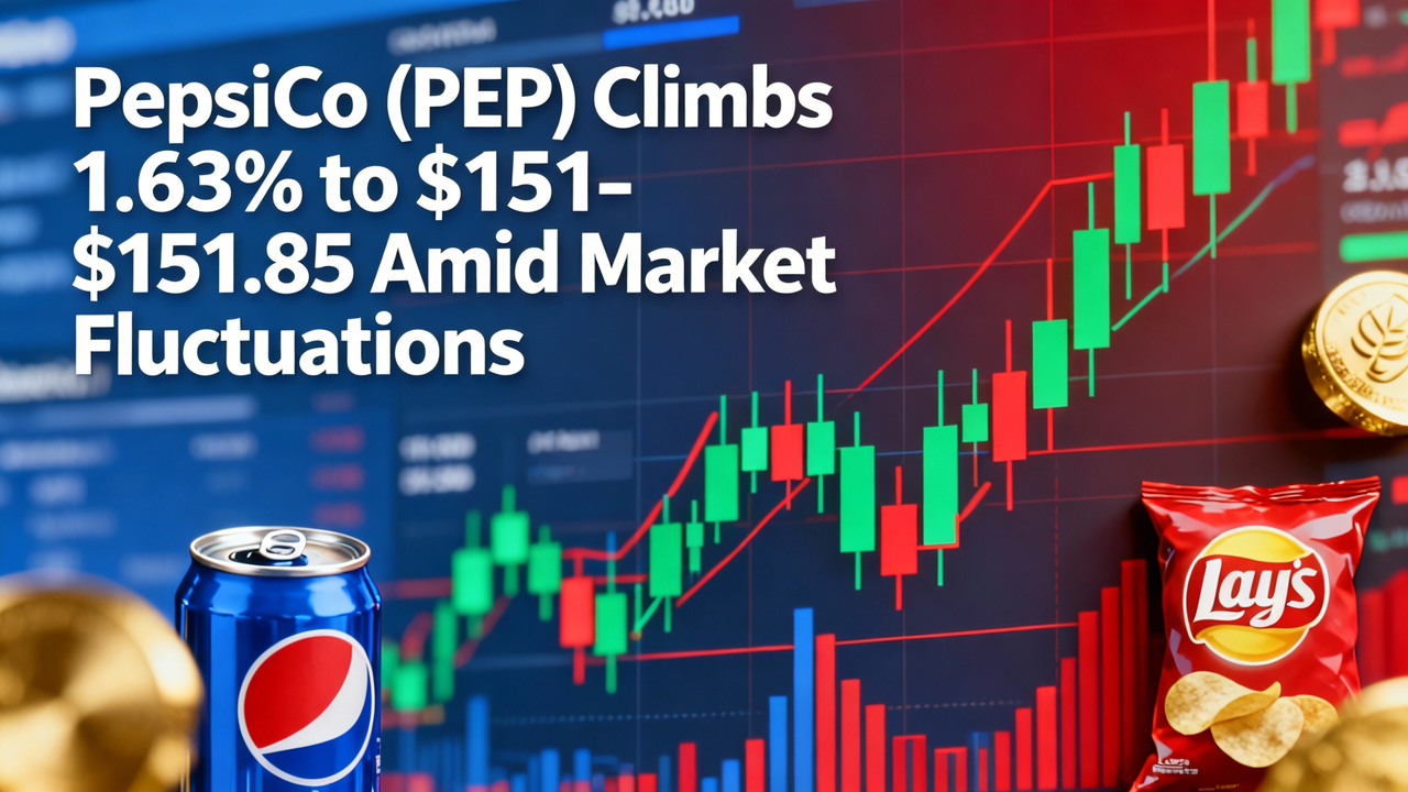 PepsiCo (PEP) Climbs 1.63% to $151.85 Amid Market Fluctuations