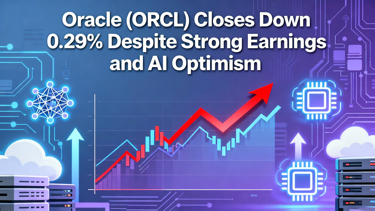 Oracle (ORCL) Closes Down 0.29% Despite Strong Earnings and AI Optimism