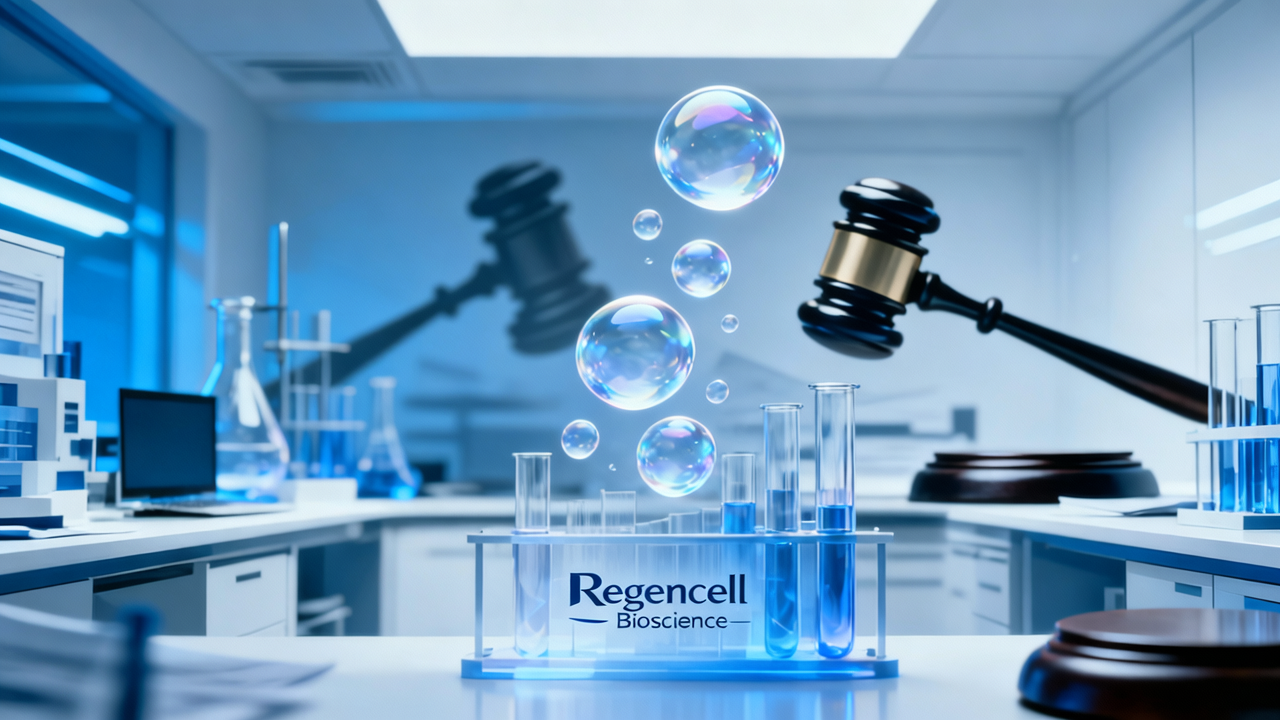 Regencell Bioscience Gains 1.93% Amid $20 Million Capital Raise and Class Action Lawsuit
