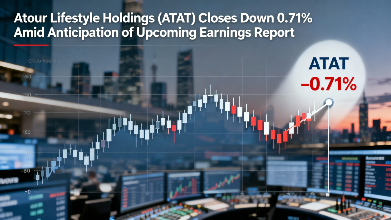 Atour Lifestyle Holdings (ATAT) Closes Down 0.71% Amid Anticipation of Upcoming Earnings Report