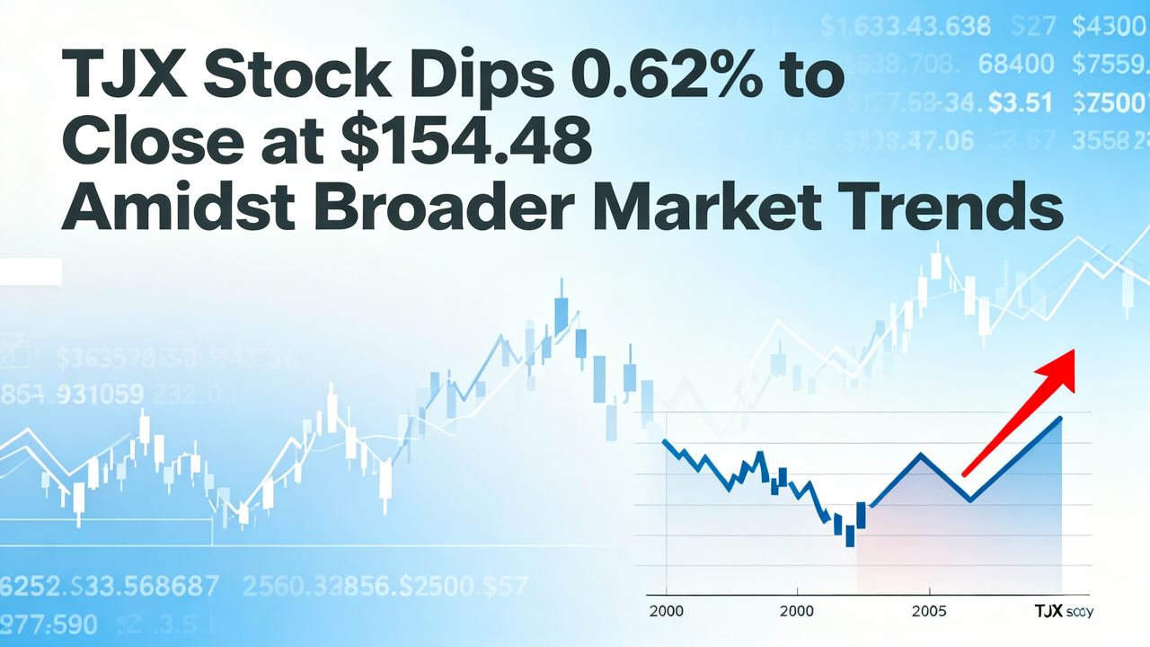 TJX Stock Dips 0.62% to Close at $154.48 Amidst Broader Market Trends