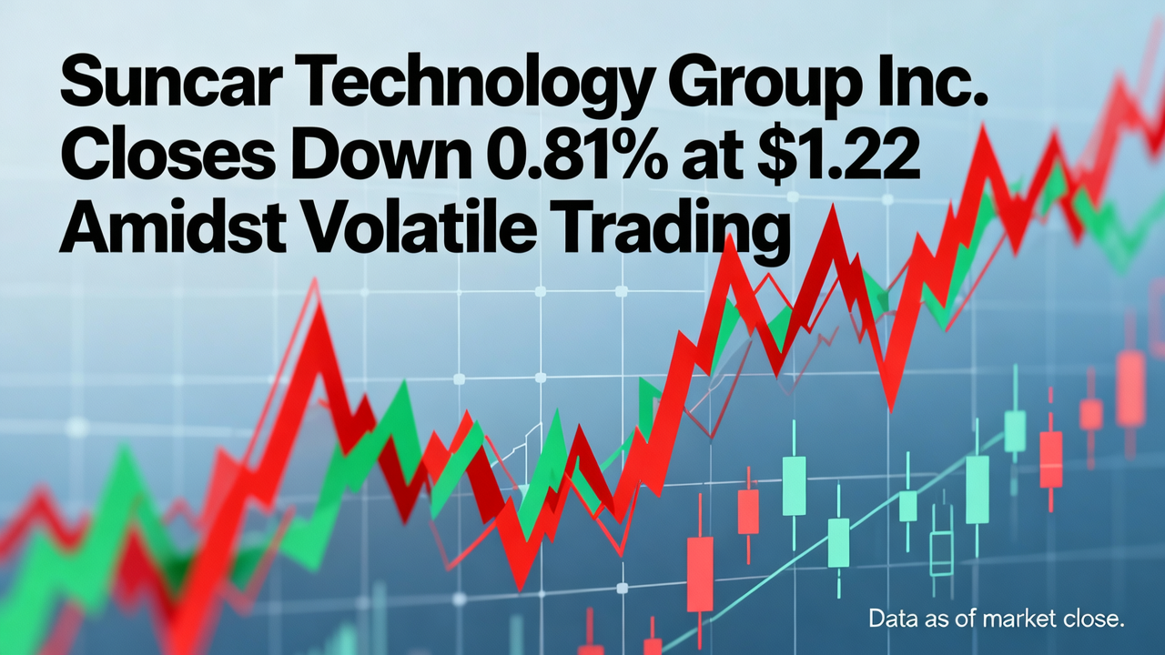 Suncar Technology Group Inc. Closes Down 0.81% at $1.22 Amidst Volatile Trading