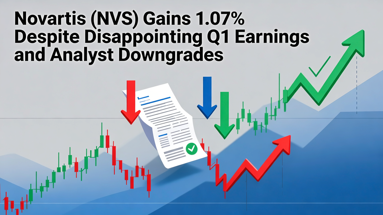 Novartis (NVS) Gains 1.07% Despite Disappointing Q1 Earnings and Analyst Downgrades