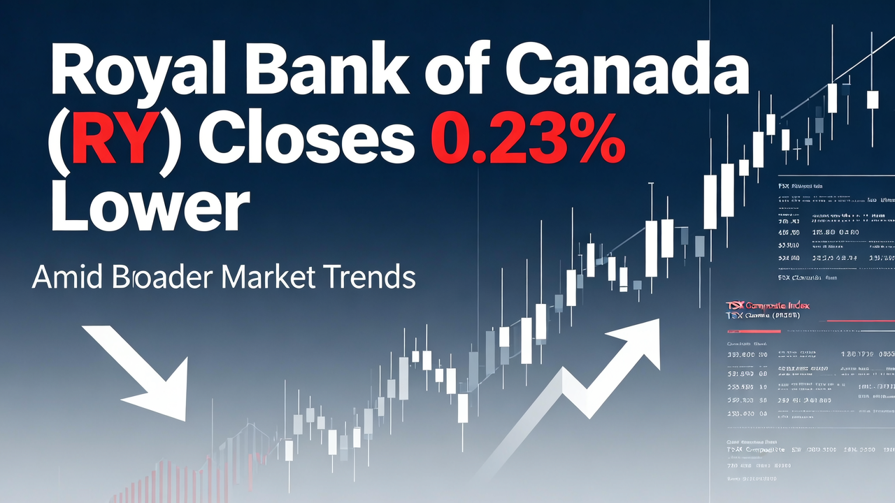 Royal Bank of Canada (RY) Closes 0.23% Lower Amid Broader Market Trends