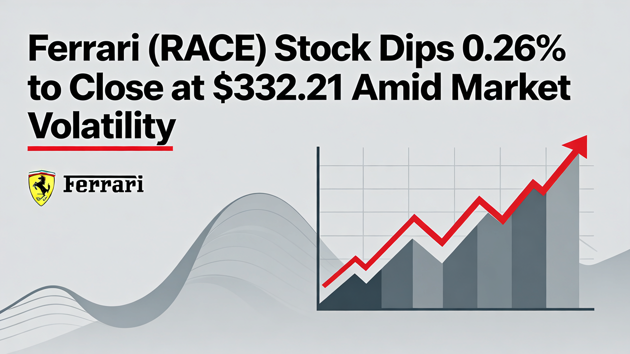 Ferrari (RACE) Stock Dips 0.26% to Close at $332.21 Amid Market Volatility