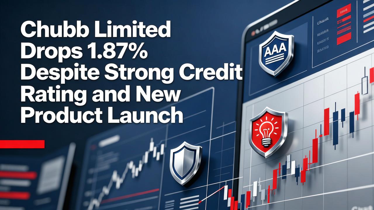 Chubb Limited Drops 1.87% Despite Strong Credit Rating and New Product Launch