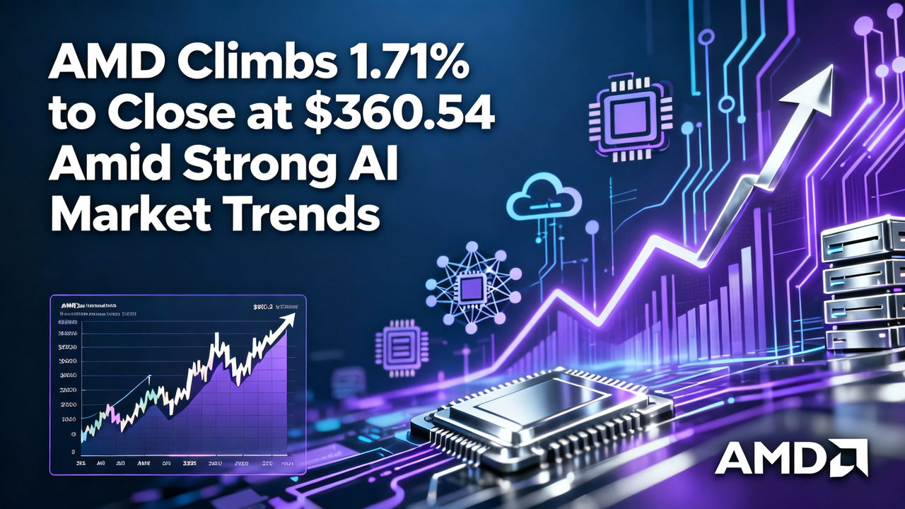 AMD Climbs 1.71% to Close at $360.54 Amid Strong AI Market Trends