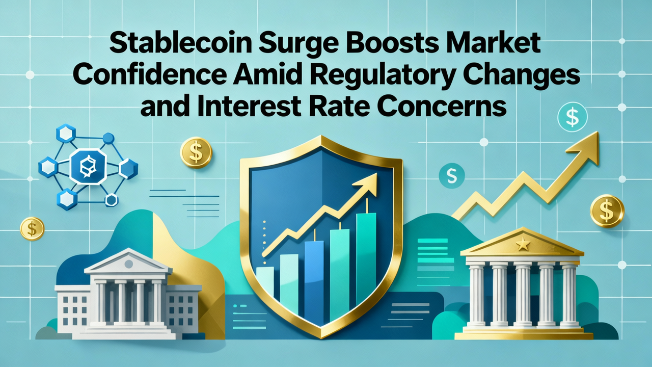Stablecoin Surge Boosts Market Confidence Amid Regulatory Changes and Interest Rate Concerns