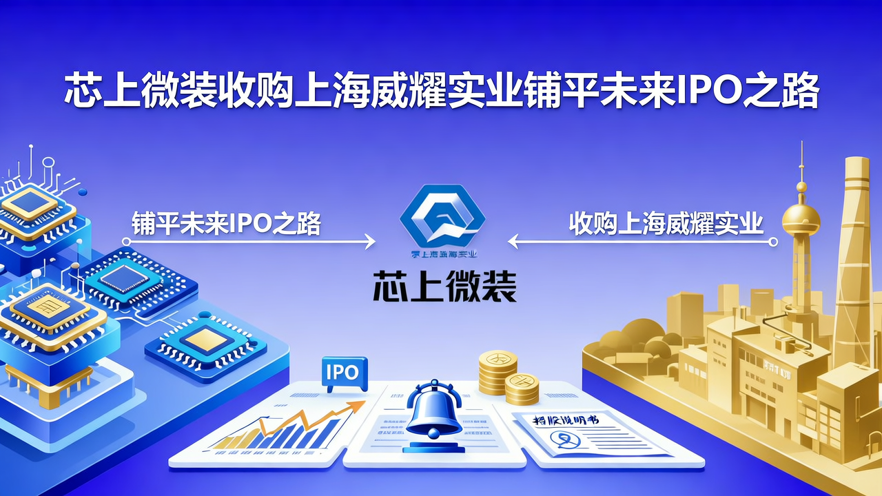 芯上微装收购上海威耀实业铺平未来IPO之路