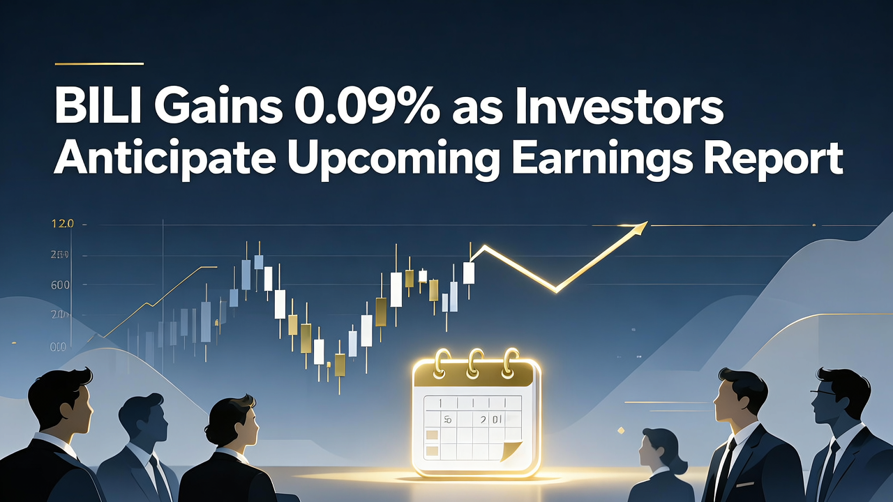 BILI Gains 0.09% as Investors Anticipate Upcoming Earnings Report