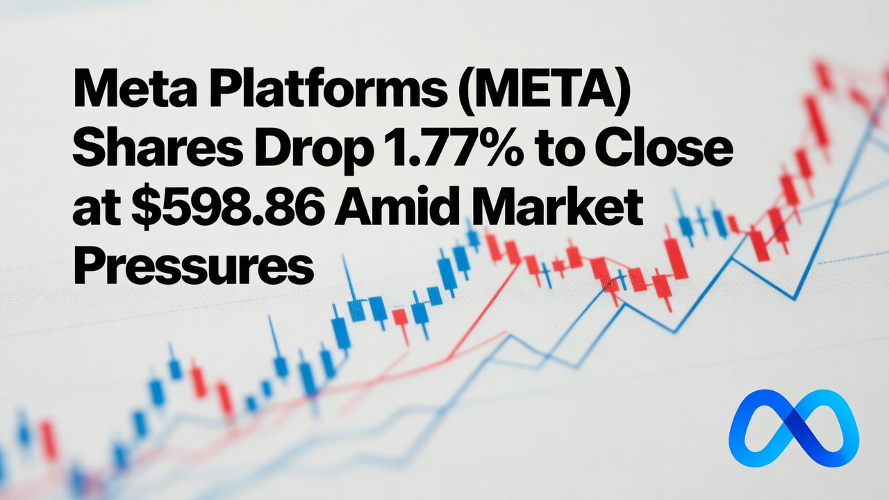 Meta Platforms (META) Shares Drop 1.77% to Close at $598.86 Amid Market Pressures