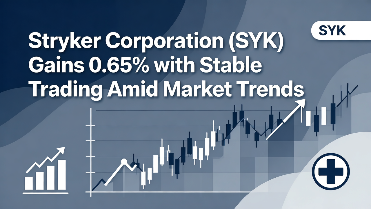 Stryker Corporation (SYK) Gains 0.65% with Stable Trading Amid Market Trends