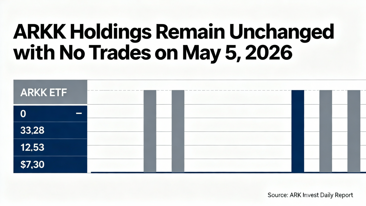 ARKK Holdings Remain Unchanged with No Trades on May 5, 2026