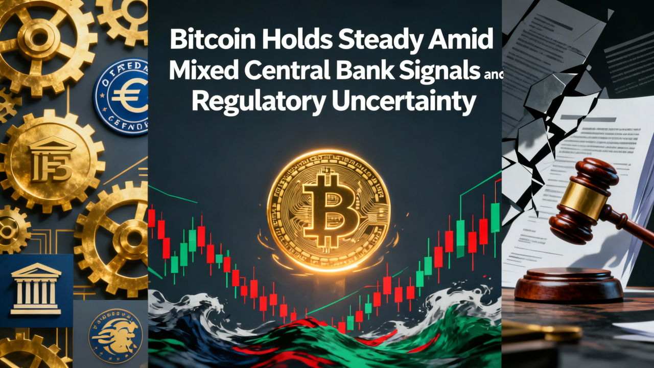 Bitcoin Holds Steady Amid Mixed Central Bank Signals and Regulatory Uncertainty