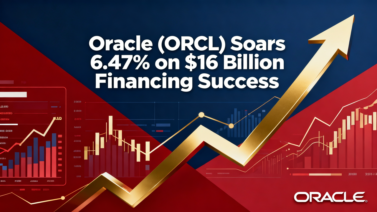 Oracle (ORCL) Soars 6.47% on $16 Billion Financing Success