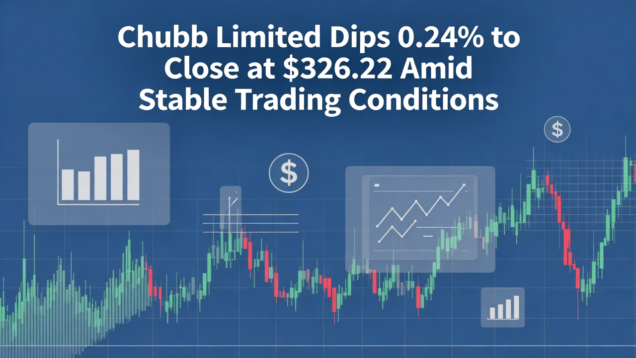 Chubb Limited Dips 0.24% to Close at $326.22 Amid Stable Trading Conditions