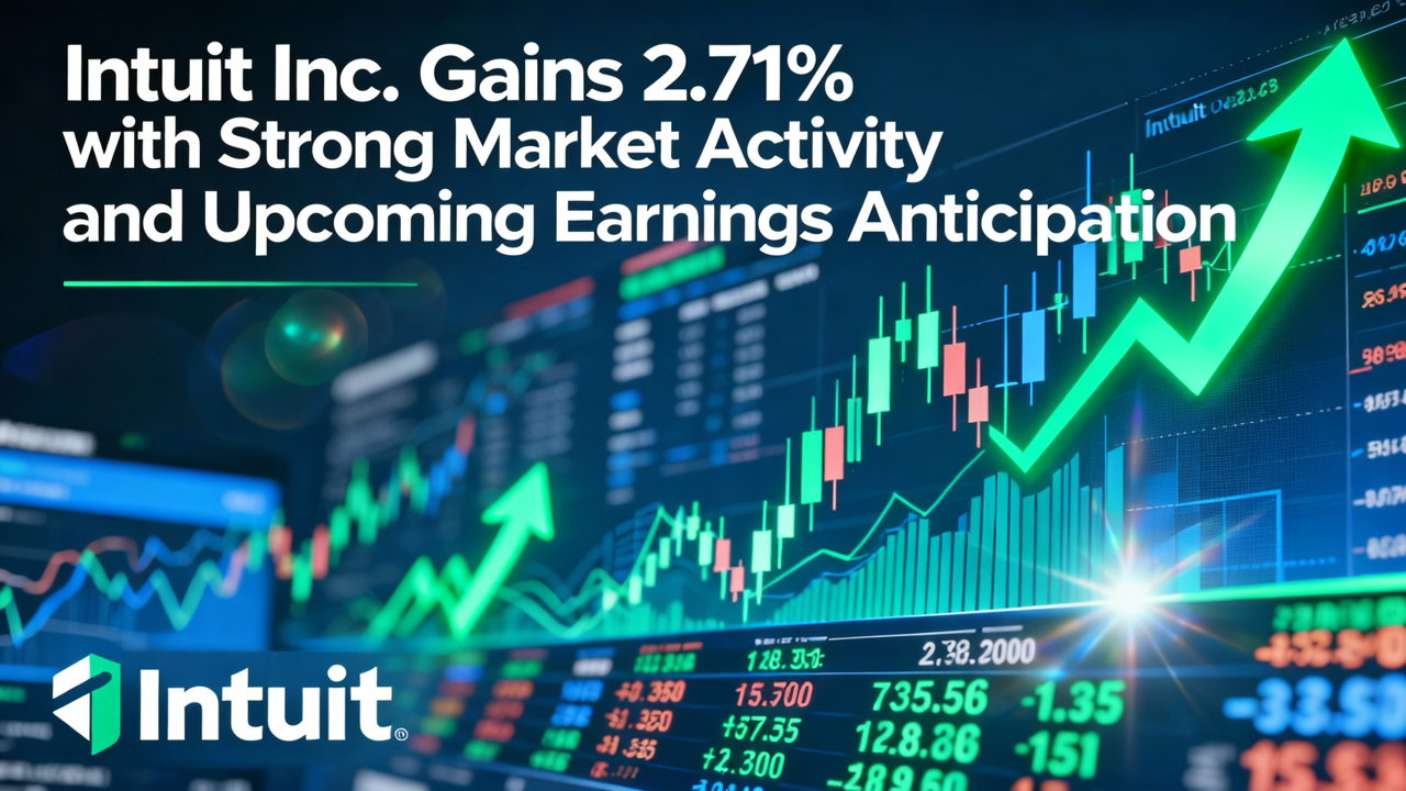 Intuit Inc. Gains 2.71% with Strong Market Activity and Upcoming Earnings Anticipation