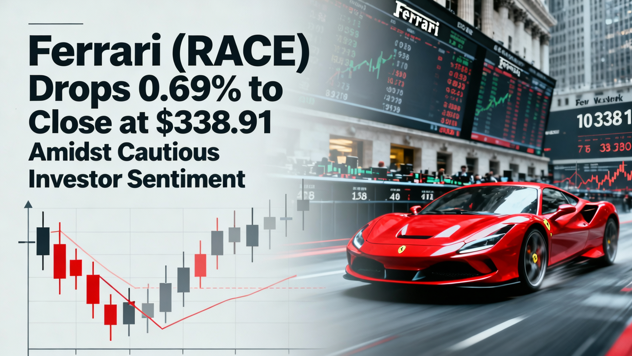 Ferrari (RACE) Drops 0.69% to Close at $338.91 Amidst Cautious Investor Sentiment