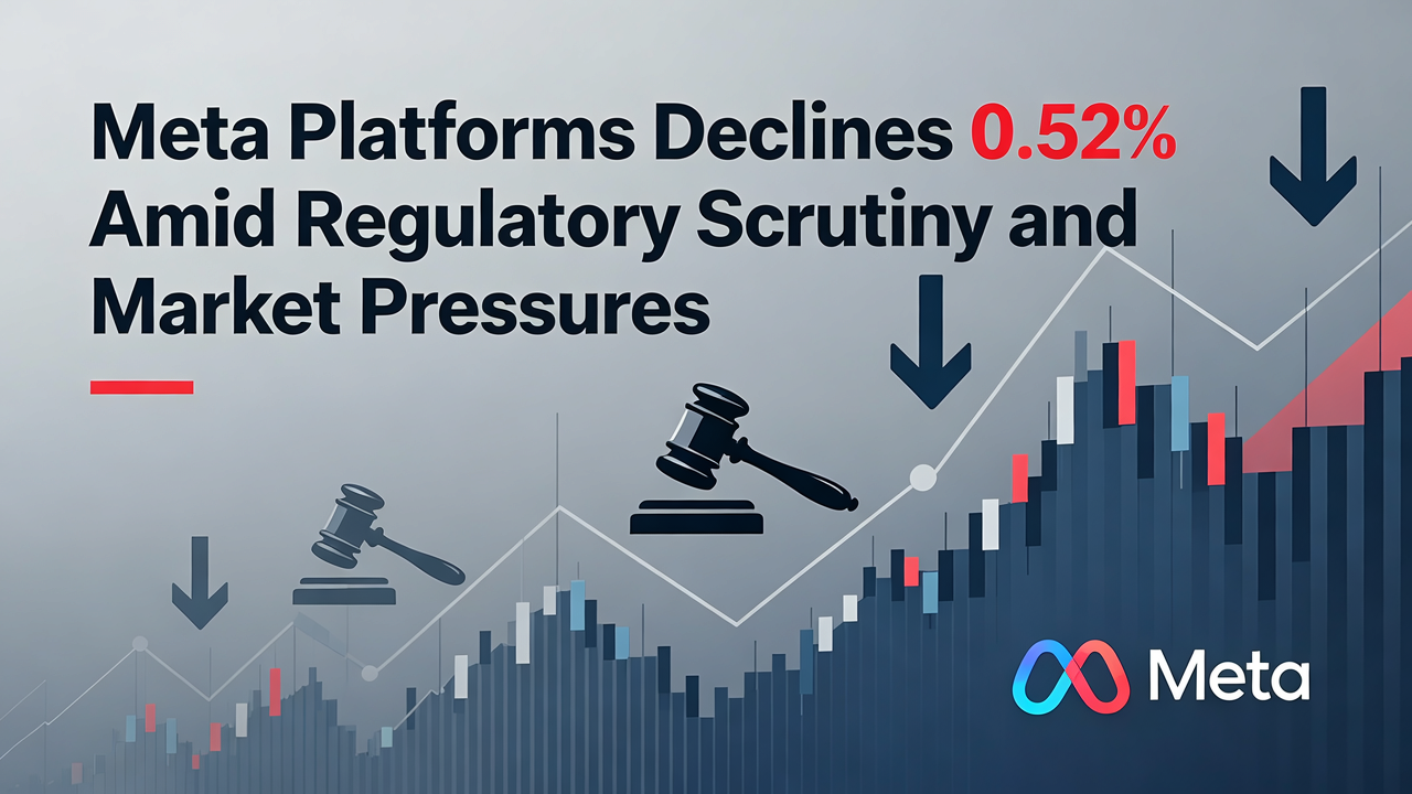Meta Platforms Declines 0.52% Amid Regulatory Scrutiny and Market Pressures
