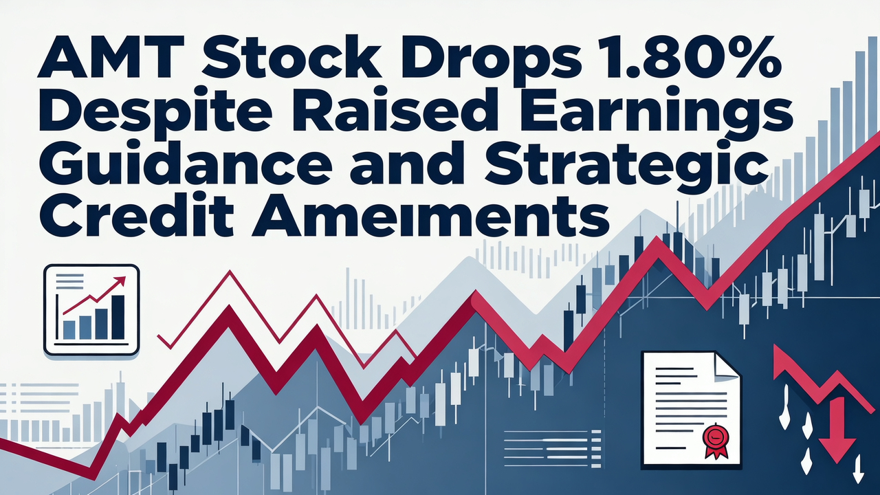 AMT Stock Drops 1.80% Despite Raised Earnings Guidance and Strategic Credit Amendments