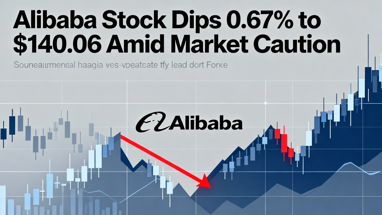 Alibaba Stock Dips 0.67% to $140.06 Amid Market Caution