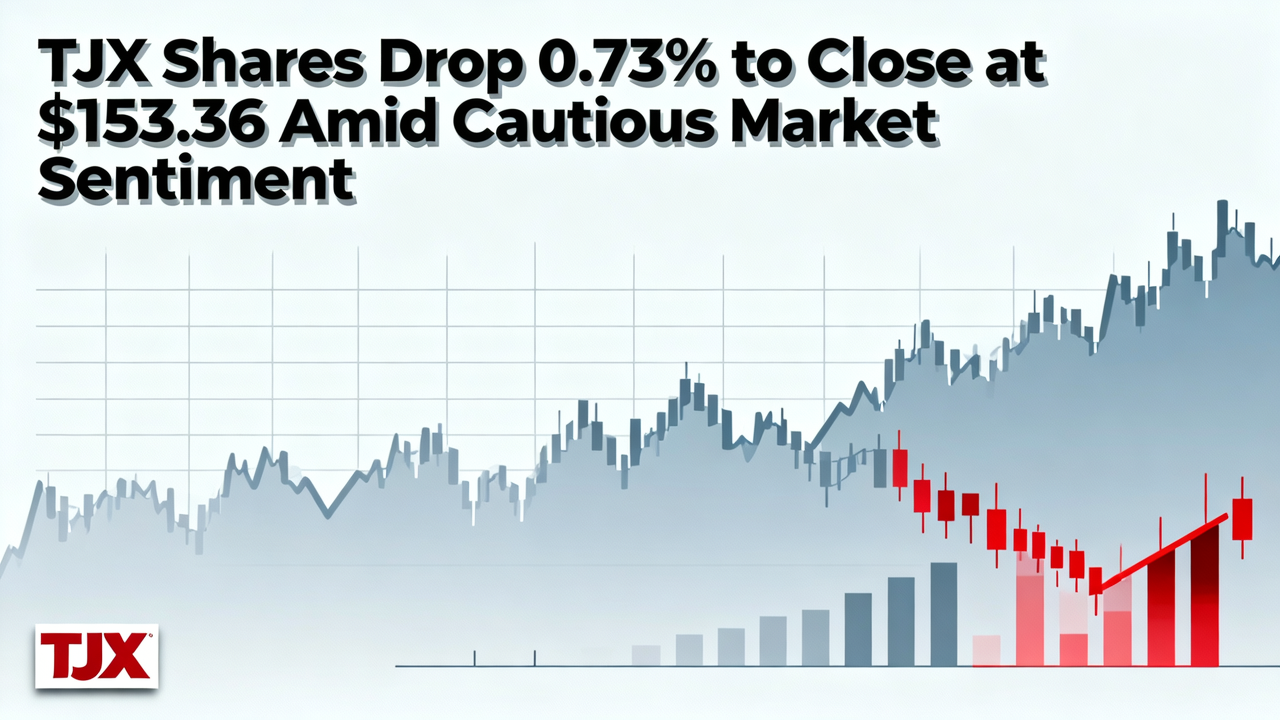 TJX Shares Drop 0.73% to Close at $153.36 Amid Cautious Market Sentiment