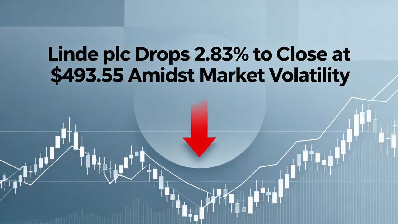 Linde plc Drops 2.83% to Close at $493.55 Amidst Market Volatility