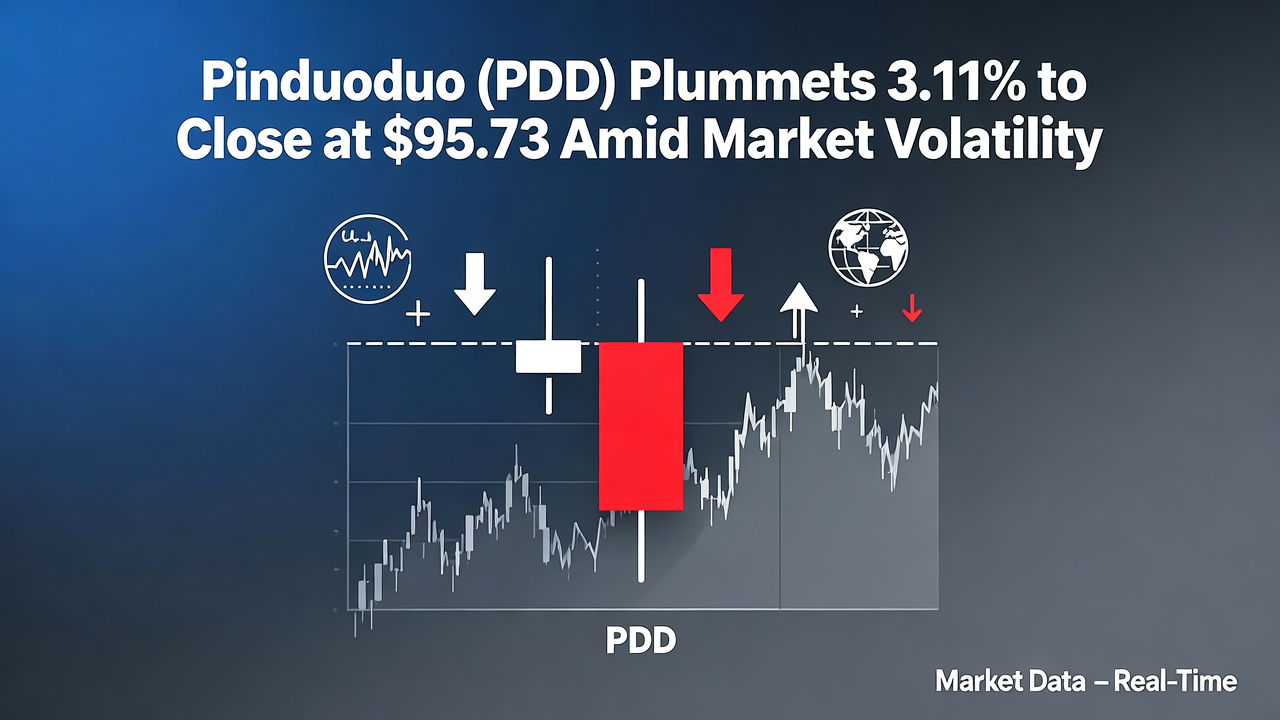 Pinduoduo (PDD) Plummets 3.11% to Close at $95.73 Amid Market Volatility